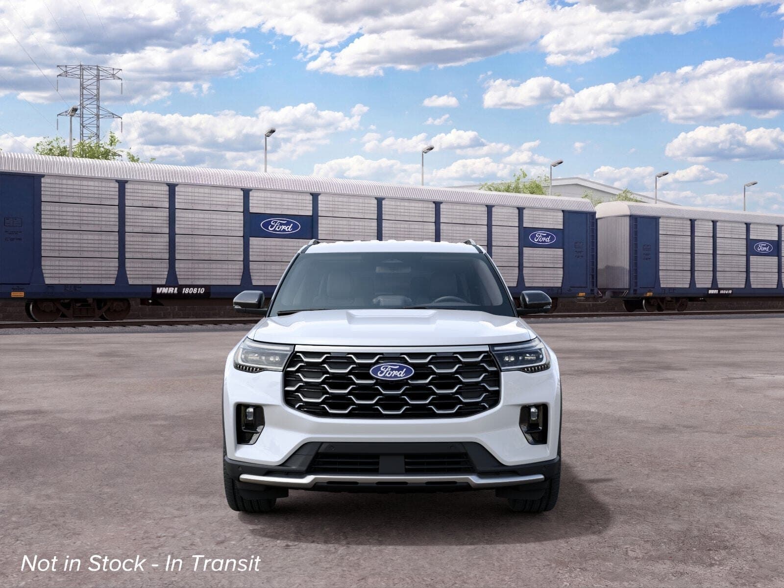 2027 Ford Explorer 4-Door 4DR RWD PLTNM thumbnail 3