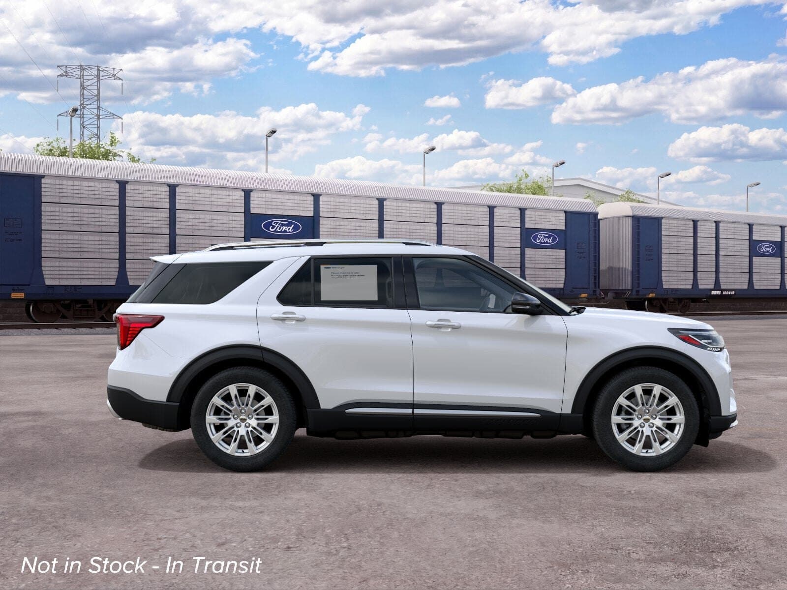 2027 Ford Explorer 4-Door 4DR RWD PLTNM thumbnail 5