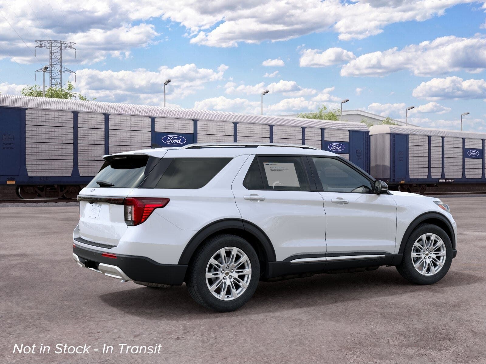 2027 Ford Explorer 4-Door 4DR RWD PLTNM thumbnail 6