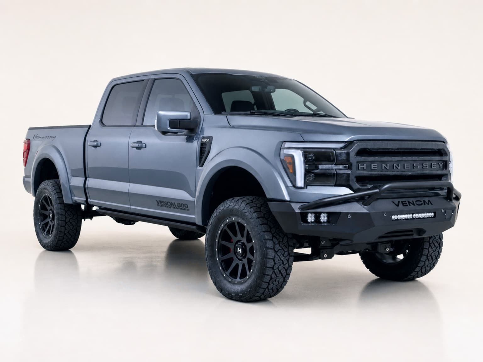 2025 Ford F-150 Lariat 4x4 SuperCrew Hennessey VENOM 800 Supercharged thumbnail 3