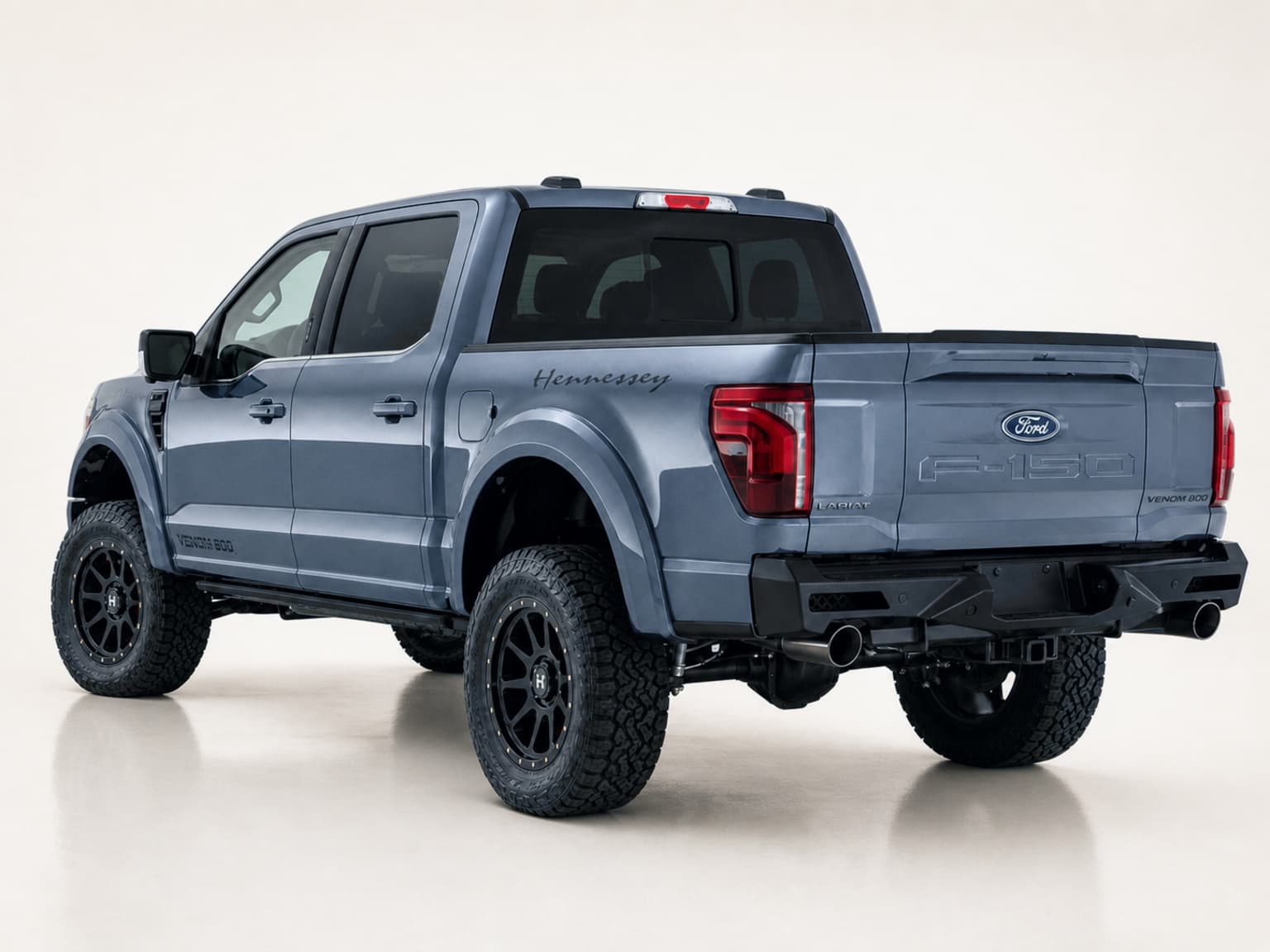 2025 Ford F-150 Lariat 4x4 SuperCrew Hennessey VENOM 800 Supercharged thumbnail 5